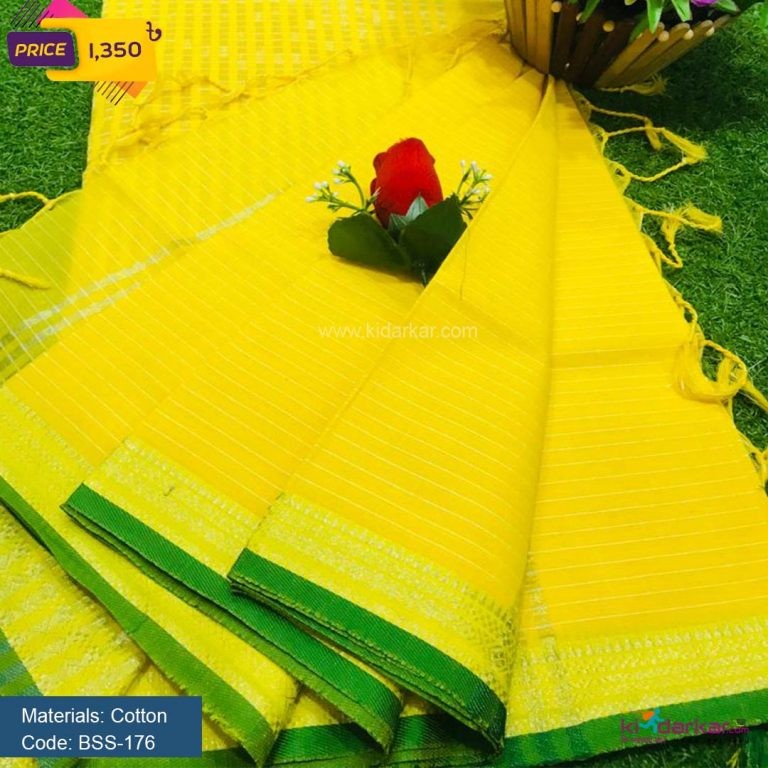 Tangail Cotton Saree (BSS-176)